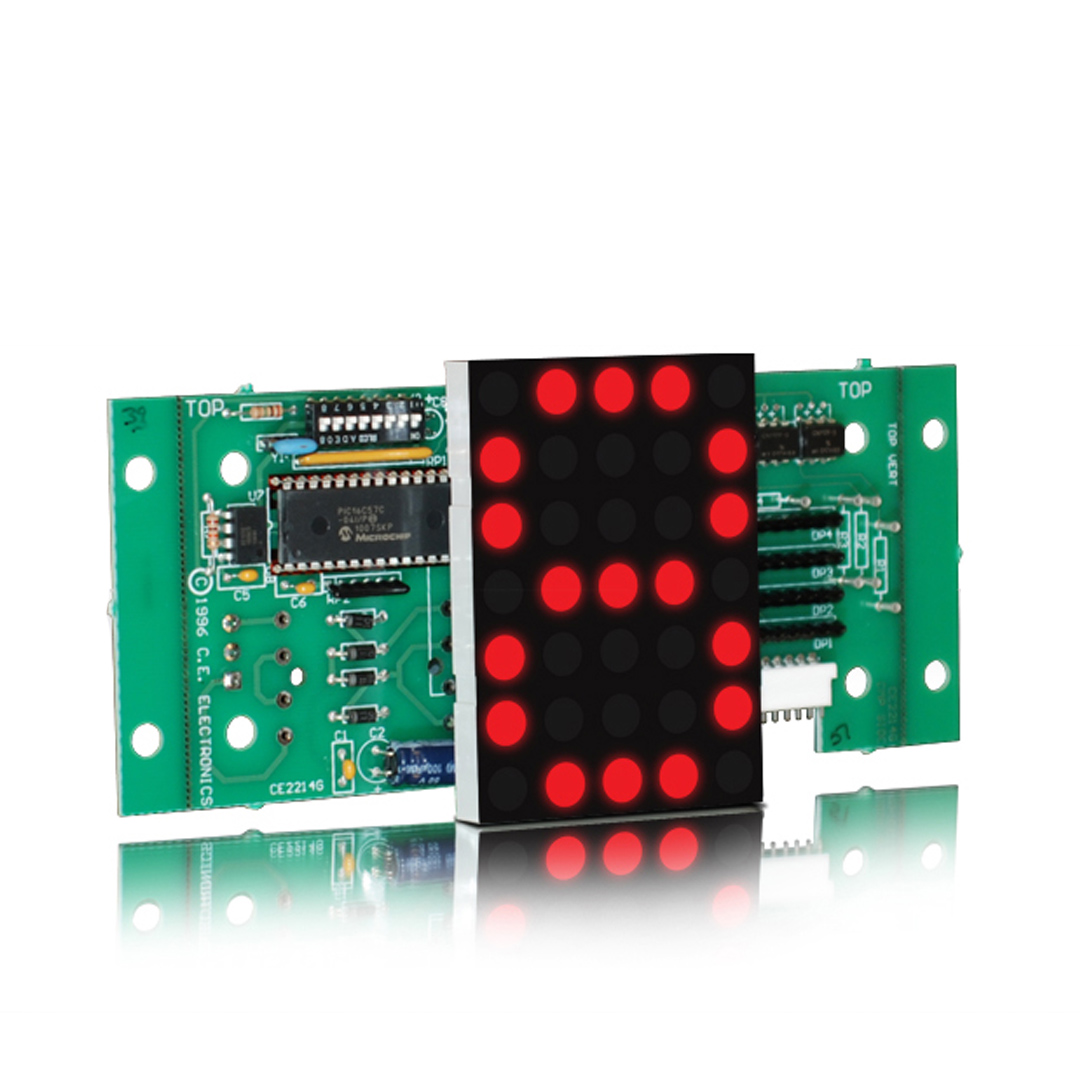 DH130-R0XXX | 3 inch Character Dot Matrix Digital Indicator