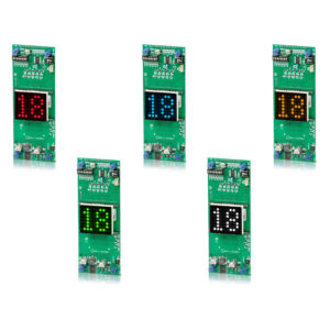 EV210-XXXXX | 30mm Dot Matrix 1 Inch Characters  60mm W x 160mm H x 44.5mm D Vertical