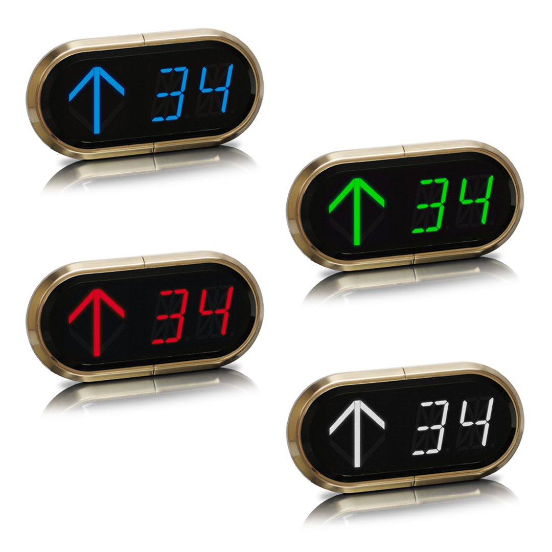 GTCH-MXXX | Remote Display Indicator RDI Horizontal: 12.00"W x 6.00"H x 1.5"D