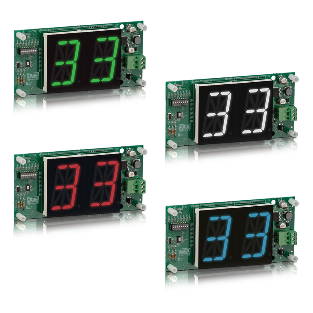 MH122-XX | 2.2 Inch Characters Remote Display Indicator RDI 7.0"W x 3.1"H 1.375" D