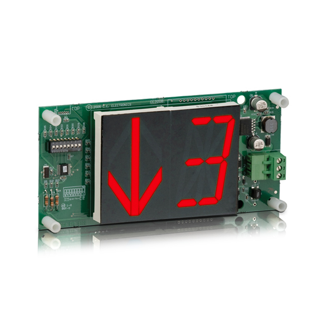 MH122A-XXX | 2.2 Inch Character 2.5 inch Arrow Remote Display Indicator RDI 6.6"W x 3.1"H x 1.375"D - Image 3