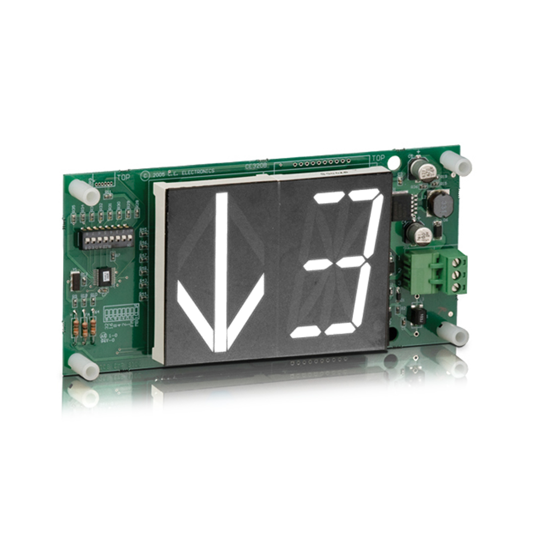 MH122A-XXX | 2.2 Inch Character 2.5 inch Arrow Remote Display Indicator RDI 6.6"W x 3.1"H x 1.375"D - Image 2