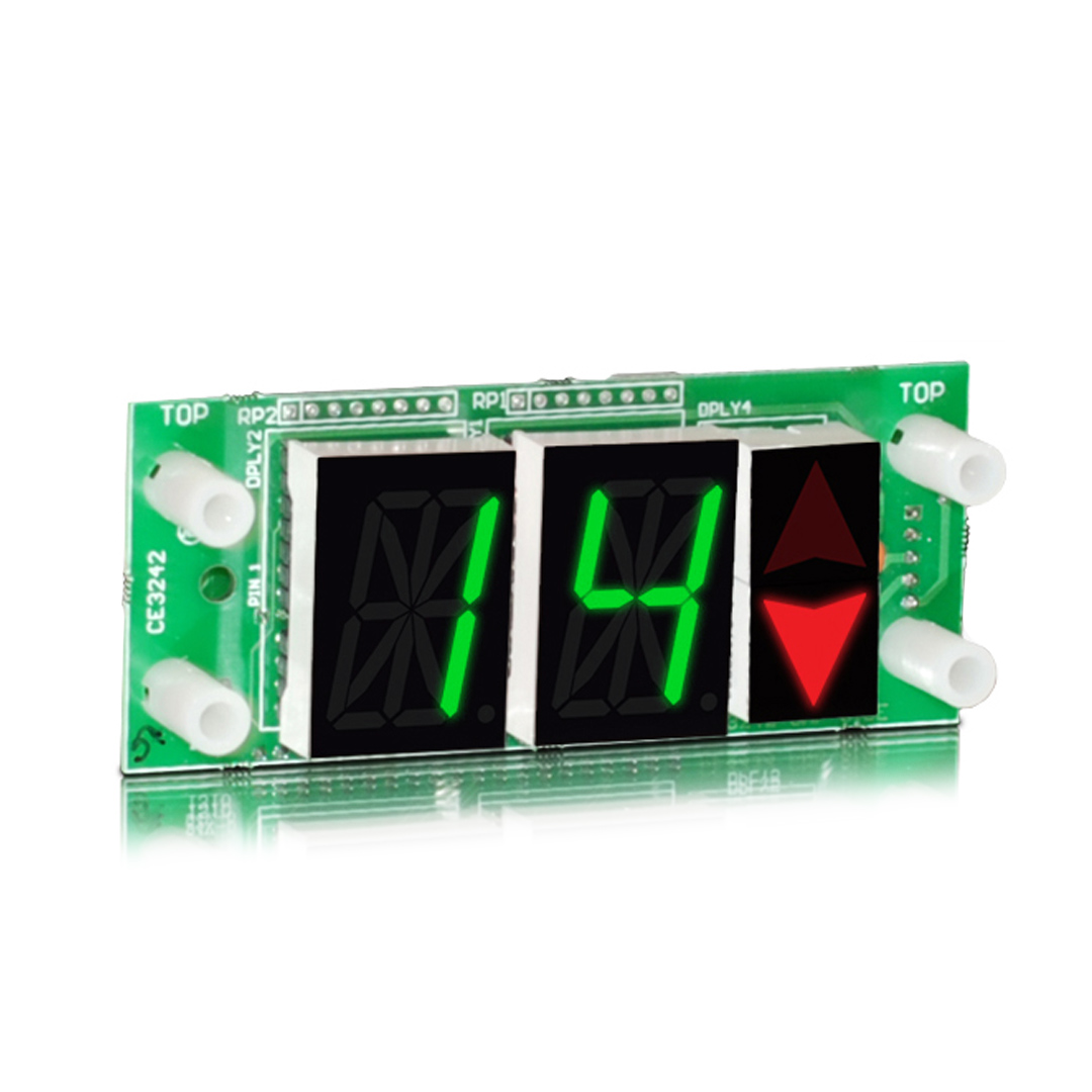 MH310-XXX | 1 Inch Character Remote Display Indicator RDI 3.85"W x 1.6"H x 2.0"D Horizontal - Image 4