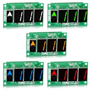 MH410-XX | 1 Inch Character Remote Position Indicator RDI 4.10"W x 2.30"H x 2.125"D Horizontal