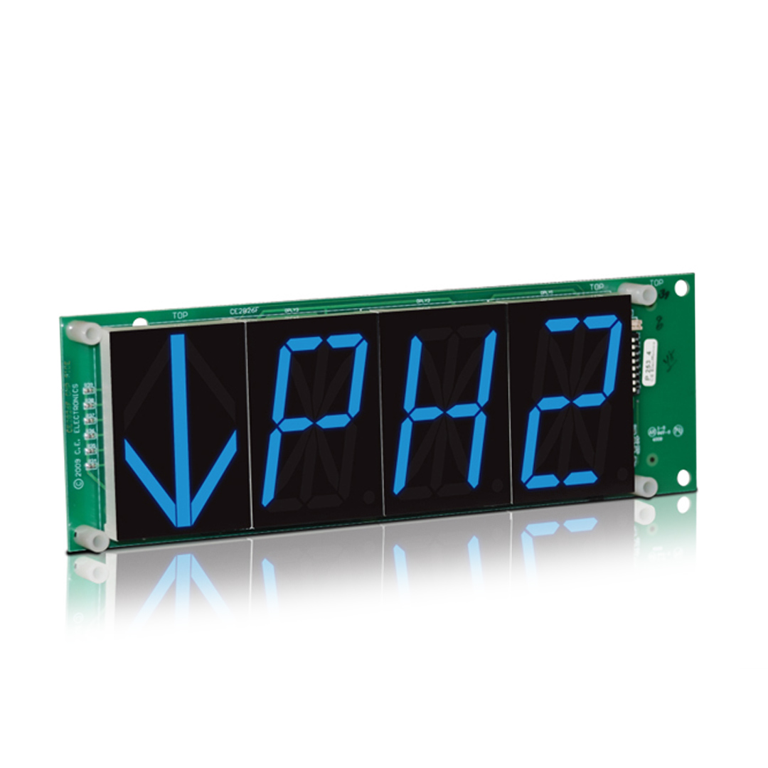 MH422-XXX | 2 Inch Character 2.5 inch Arrow Remote Display Indicator RDI 9.41"W x 3.1"H x 1.75"D Horizontal - Image 5