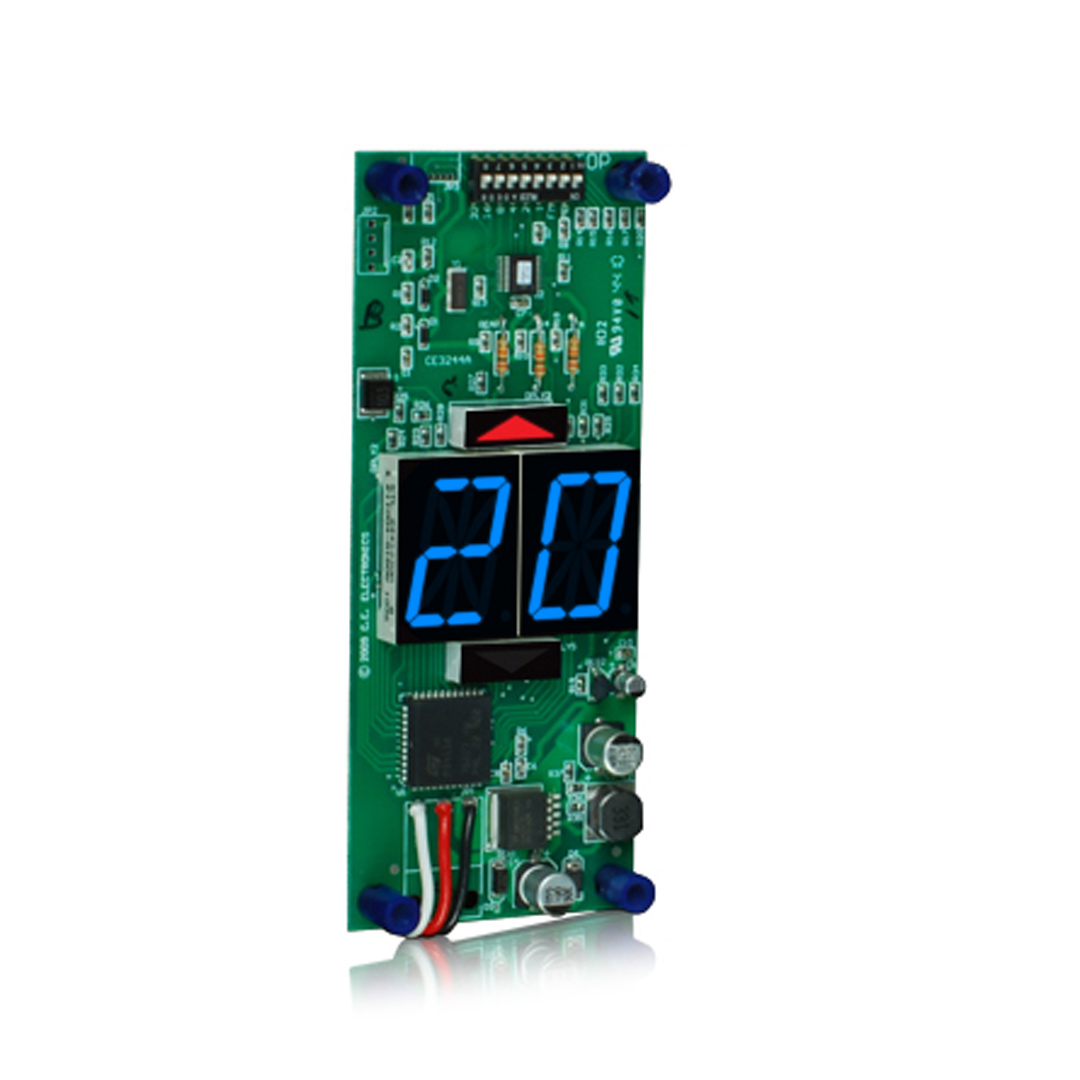 MSV21-XXX | 1 Inch Character Remote Display Indicator 2.25"W x 5.50"H x .625"D - Image 5