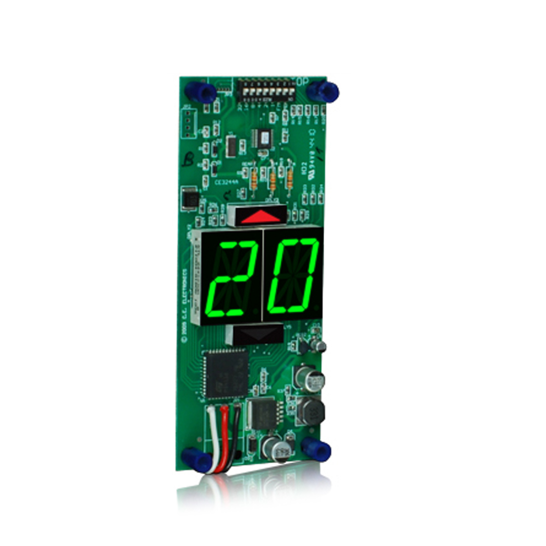 MSV21-XXX | 1 Inch Character Remote Display Indicator 2.25"W x 5.50"H x .625"D - Image 4