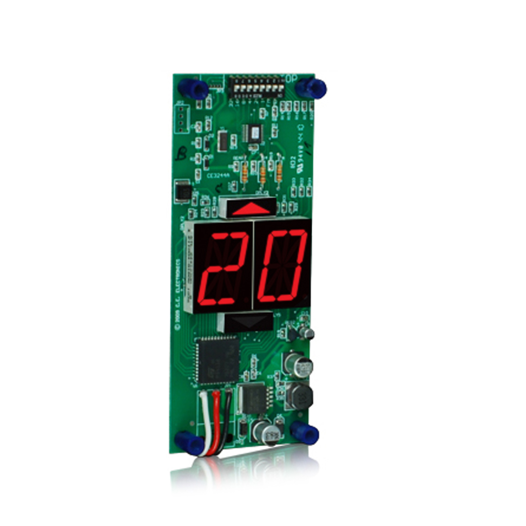 MSV21-XXX | 1 Inch Character Remote Display Indicator 2.25"W x 5.50"H x .625"D - Image 3