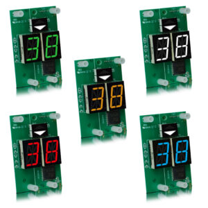 MV210-XXX | 1 Inch Character Remote Display Indicator 2.40"W x 3.6"H x 1.80"D 