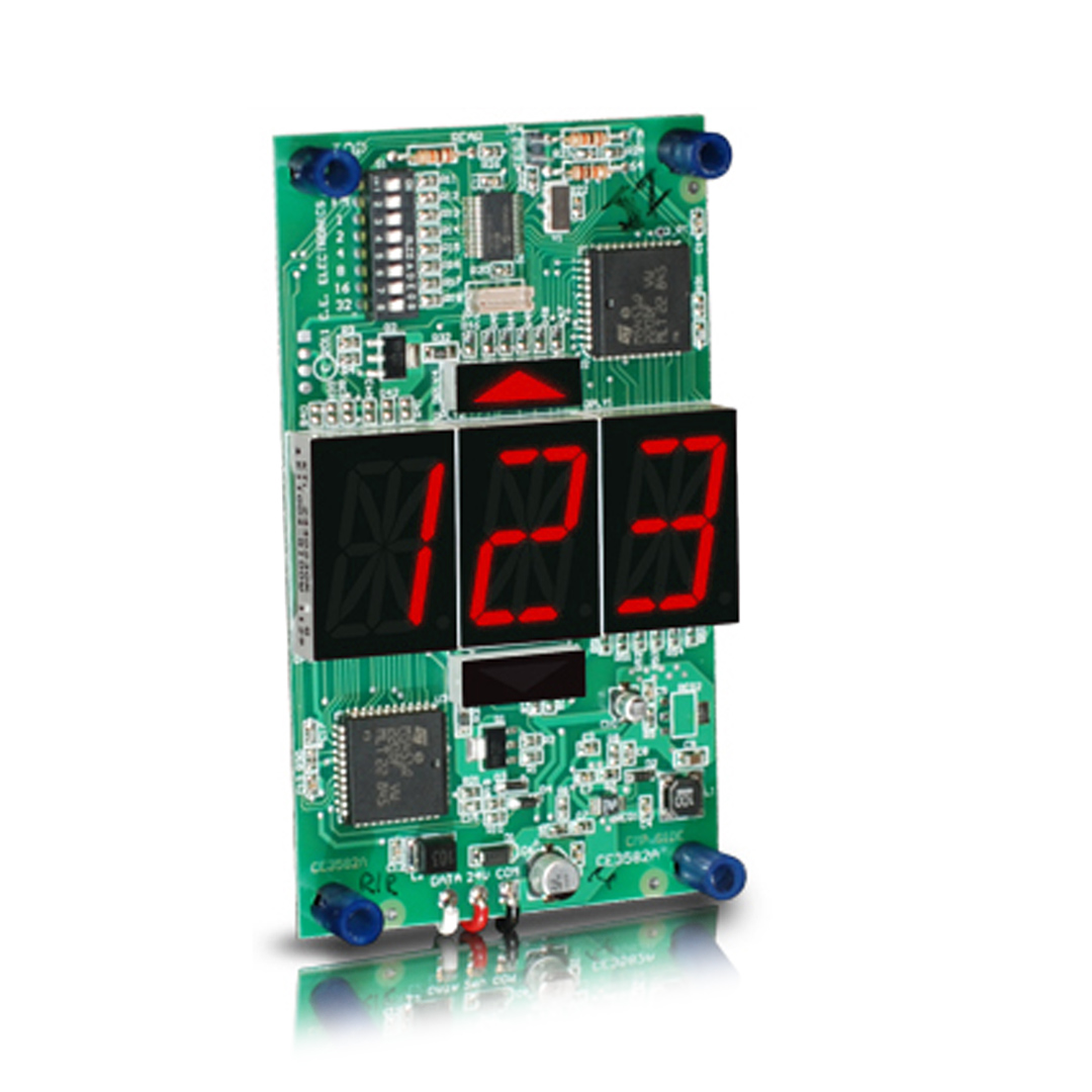 MV410-XXX | 1 inch Character Remote Display Indicator RDI 2.750"W x 4.750"H x 0.625"D - Image 3