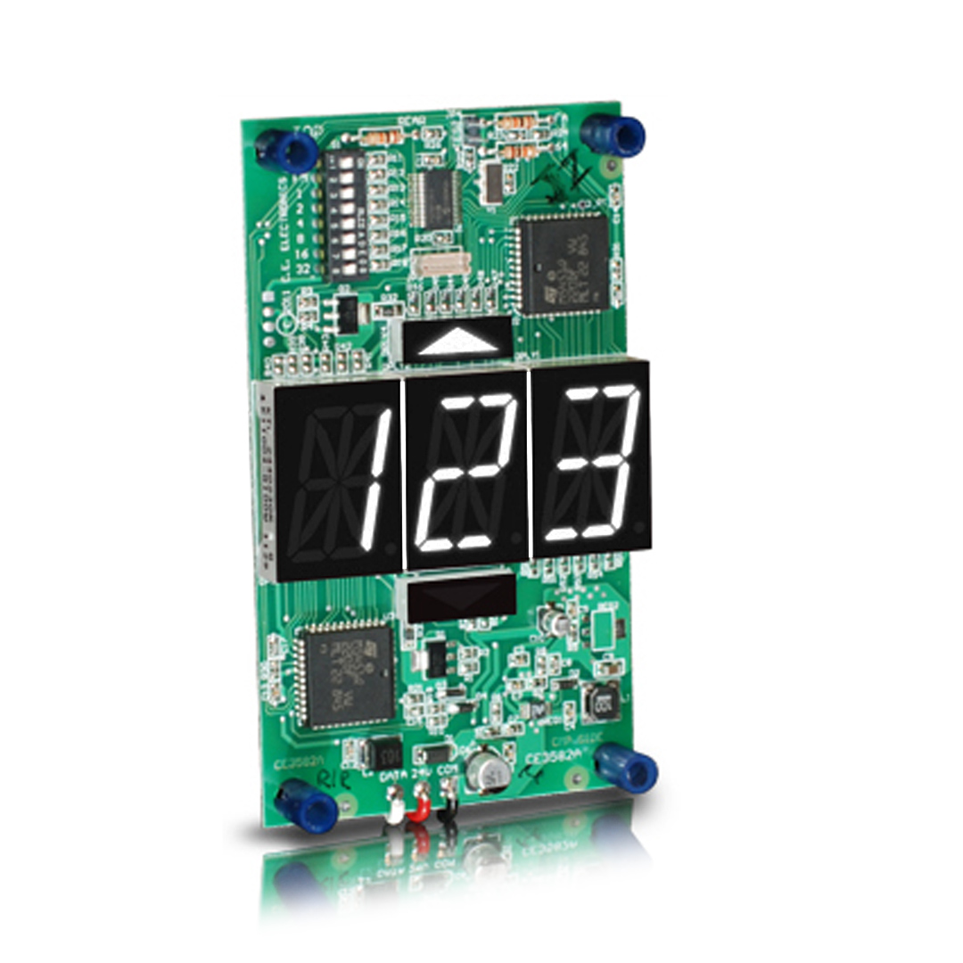 MV410-XXX | 1 inch Character Remote Display Indicator RDI 2.750"W x 4.750"H x 0.625"D - Image 2