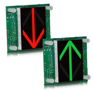 OH125-XX | 2.5 inch Character Remote Display Indicator RDI for Otis RSL Link 3.300"W x 3.000"H x 1.40"D