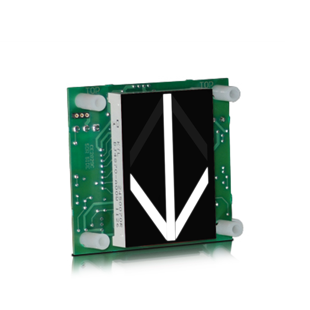 OH125-XX | 2.5 inch Character Remote Display Indicator RDI for Otis RSL Link 3.300"W x 3.000"H x 1.40"D - Image 5