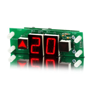 OH210-XX | Otis Serial Link Remote Display Indicator 4.75"W x 1.6"H x 2.0"D  1" Character