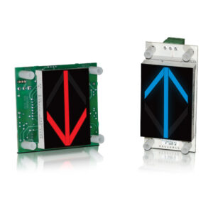 SA125-XXXXX | 2.5" LED ARROW 2.5 Inch LED Arrow Accepts signals from 6 to 120 volts, AC or DC