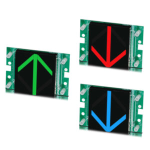SA130-HOSXX | 3 Inch LED Horizontal Arrow Bi-Color Arrow for Otis CDL link
