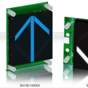 SA130-XXXXX | 3 Inch LED Arrow bi-color blue or white arrows for lanterns
