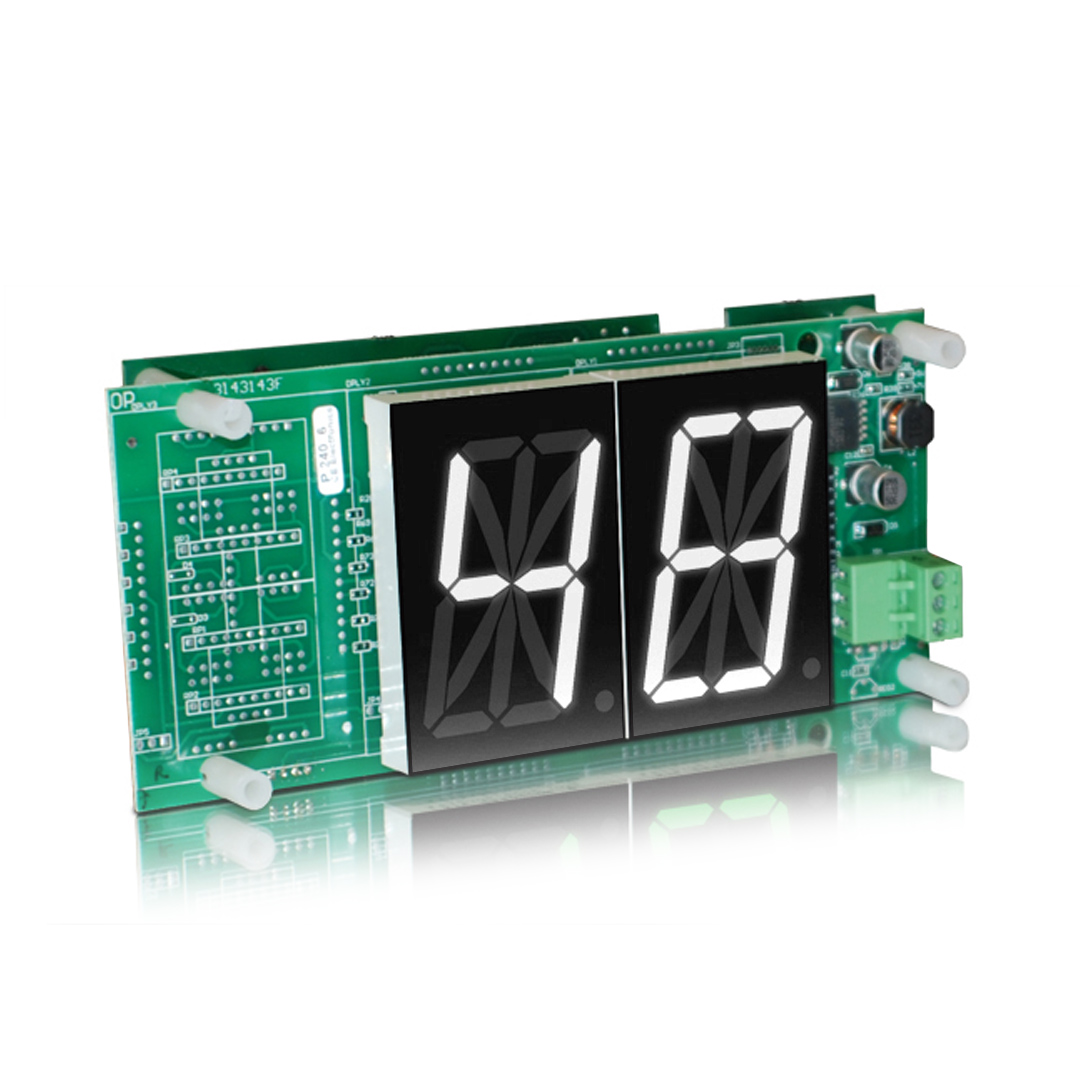SH222-XXXX | 2.2 Inch Characters Segmented LED main digital indicator for floor position - Image 2