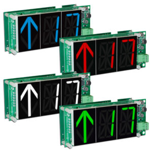 SH322-XXXXX | 2.2  Inch Character 2.5 Inch Arrow Segmented LED main digital Indicator
