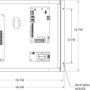 VL3541-XXXX | Digitized Hall Lantern Annunciator Male or Felmale Voice
