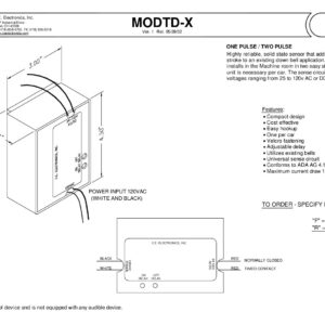 MODTD-X | ONE PULSE / TWO PULSE