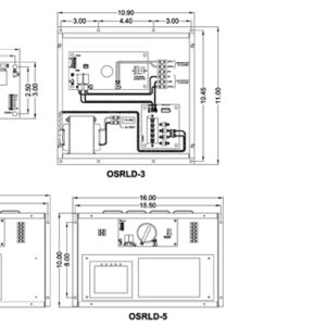 OSRLD-X | Otis Serial Relay Lantern Driver Interface Card for Otis Serial RSL Link