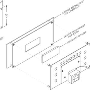LS110-0051 | WESTINGHOUSE LIGHT KIT ASSEMBLY
